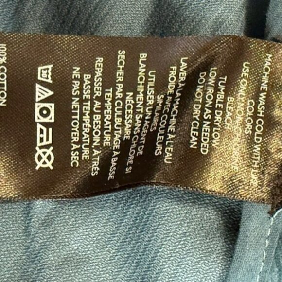 Pilcro Square-Neck Corduroy Babydoll Mini Dress - Picture 13 of 16